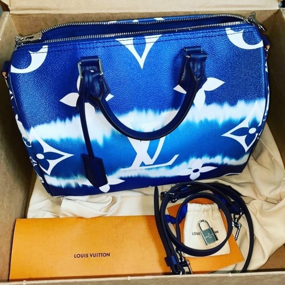 Authentic Limited Edition Louis Vuitton Escale Speedy - Picture 1 of 2